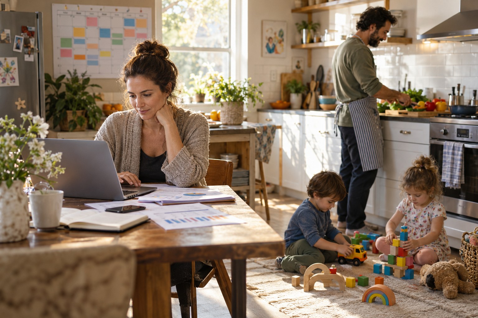 Famille entrepreneur : faire grandir son activité sans épuiser le foyer